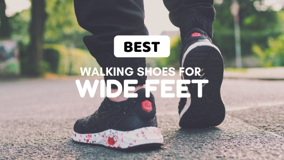 wide toe walking shoes