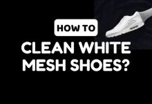 Clean White Mesh Shoes