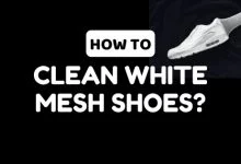 Clean White Mesh Shoes