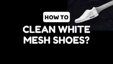 Clean White Mesh Shoes
