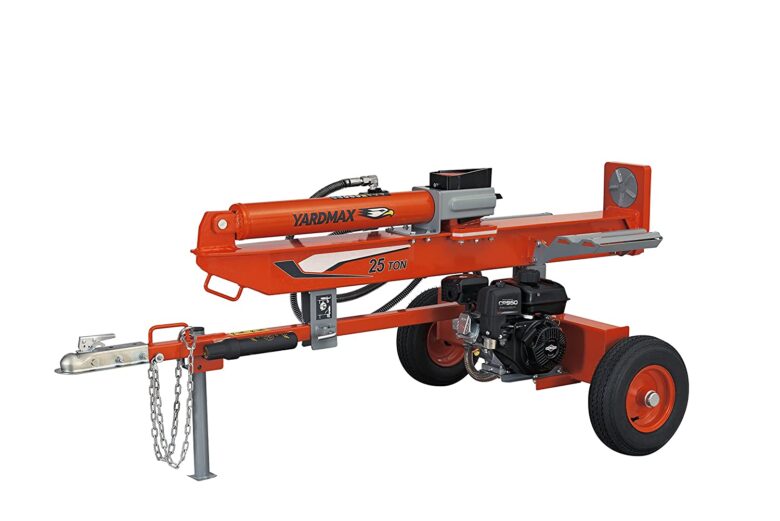 How To Safely Use A Log Splitter With A Petrol Engine - 2024 Beginners ...