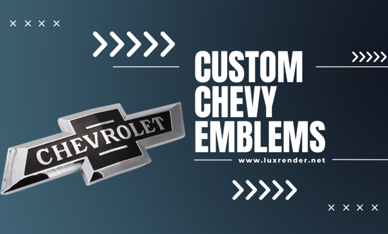 custom chevy emblems