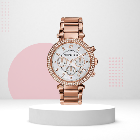 Michael Kors Parker Rose Gold Watch