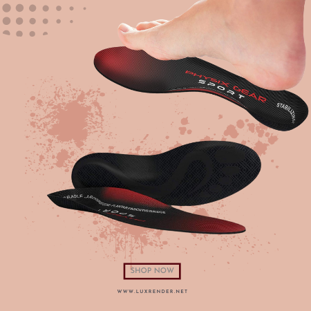 Physix Gear Sport Full Length Orthotic Inserts