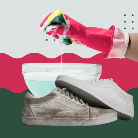 Dish Washing Liquid for White Shoes