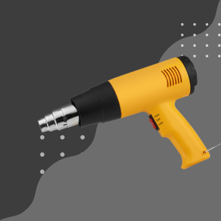 Use of Heat Gun or Blow Dryer