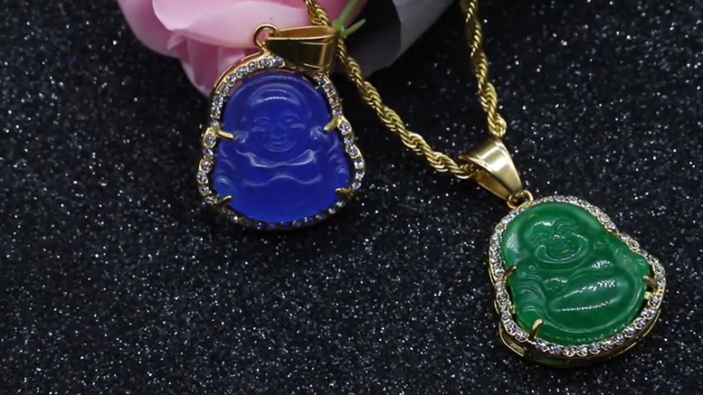 Real hotsell buddha pendant