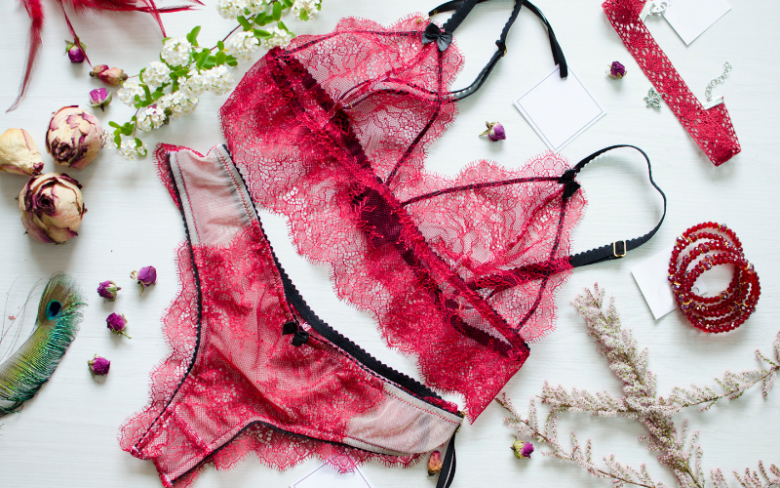 Red lingerie